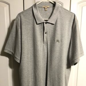 Men’s Classic Burberry polo sz XXXL grey